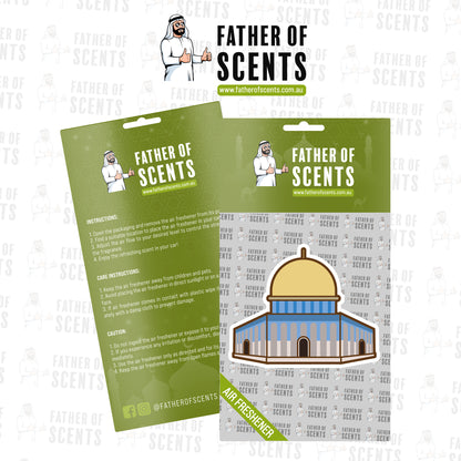 The "Dome of The Rock" - Air Freshener