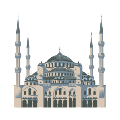 The "Blue Mosque" - Air Freshener