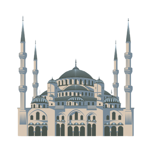 The "Blue Mosque" - Air Freshener